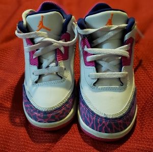 Girls size 9 Jordans